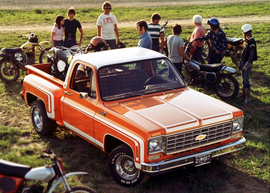 Chevrolet C10 Stepside (CC10703) 1976 года  (фото 2 из 4)